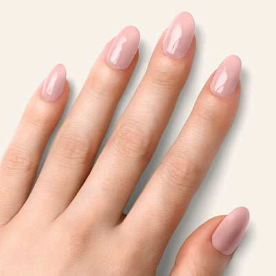 Lámina de gel Rose Pâle - rosa suave para manicura de invitada NOOVES