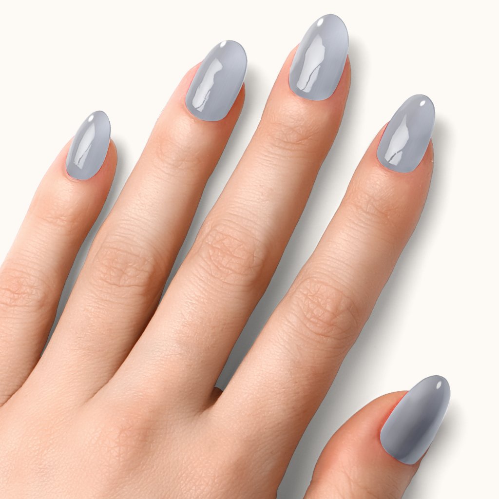 Folhas de Gel - Silver Sheen - Nooves Nails