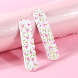 Pack of 5 Decorated Nail Files for Manicure and Pedicure - Double-sided use