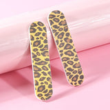 Pack of 5 Decorated Nail Files for Manicure and Pedicure - Double-sided use