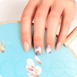 Láminas de Gel - Elegant Floral - Nooves Nails