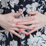 Láminas de Gel - Cherry Blossom -  ¡Cambian de color!  - Nooves Nails