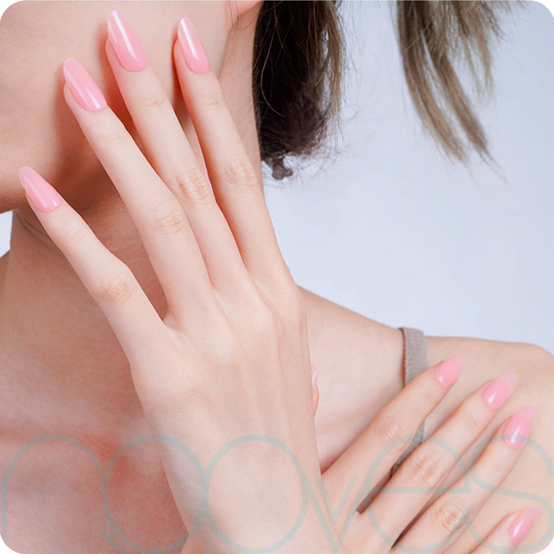 Gel Sheets - Pale Pink - Nooves Nails