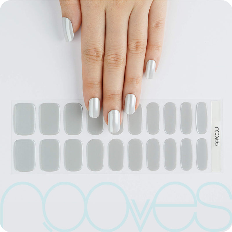 Kit de uñas de gel Láminas de Gel - Perlé - Nooves Nails - Fácil aplicación sin torno