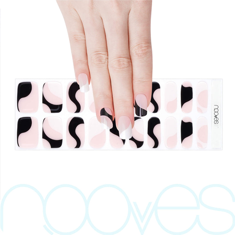 Gel Sheets - White Cow - Nooves Nails