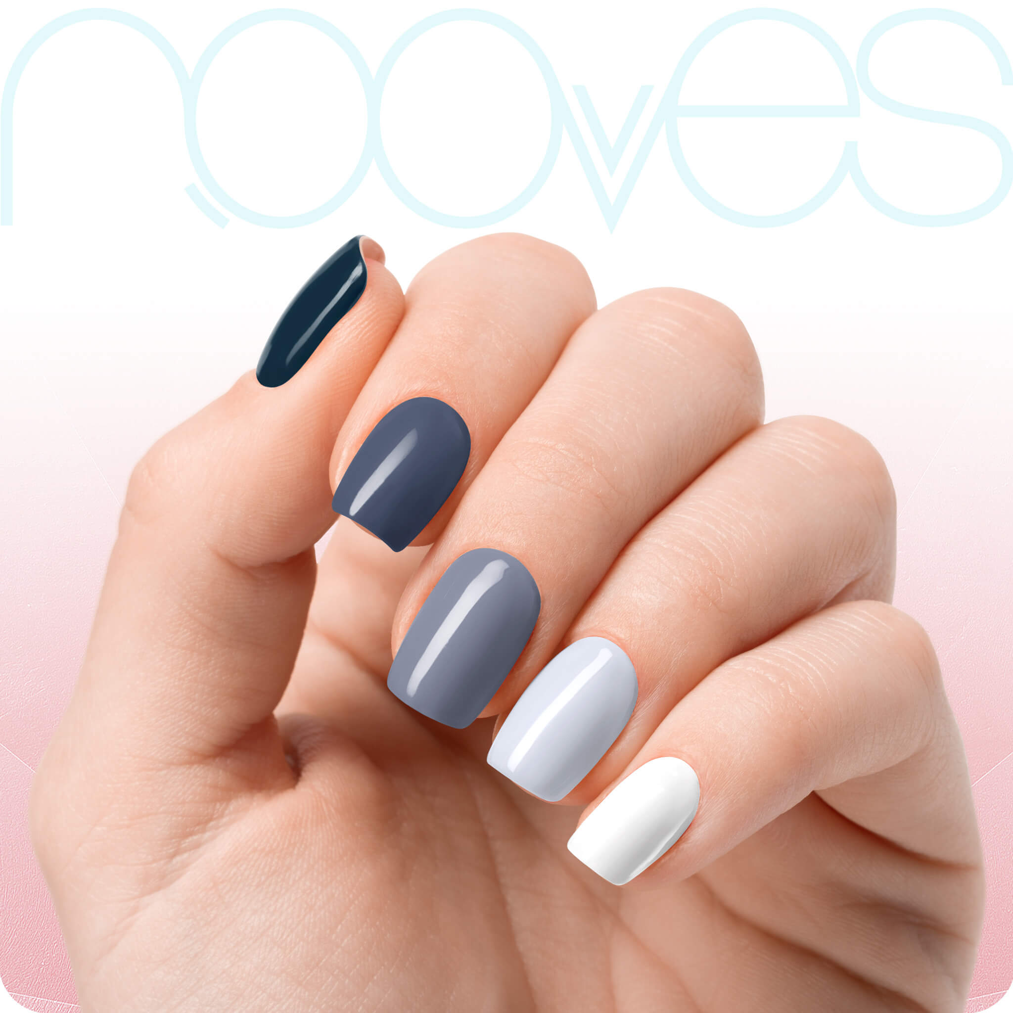 Folhas de Gel - Fifty Values - Nooves Nails 