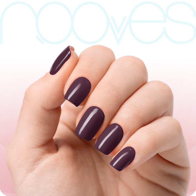 Láminas de Gel Semicuradas Láminas de Gel - Perfectly Violet  - Nooves Nails - Calidad Profesional Nooves