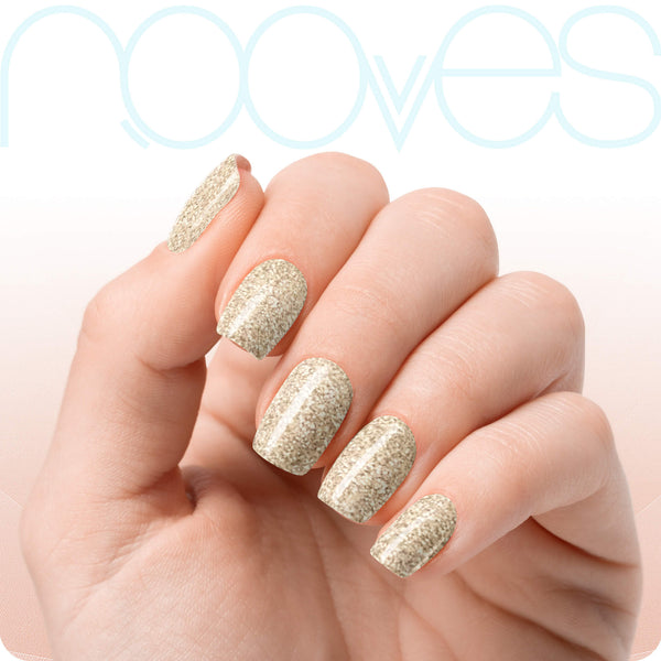 Folhas de Gel - Shiny Gold - Nooves Nails 