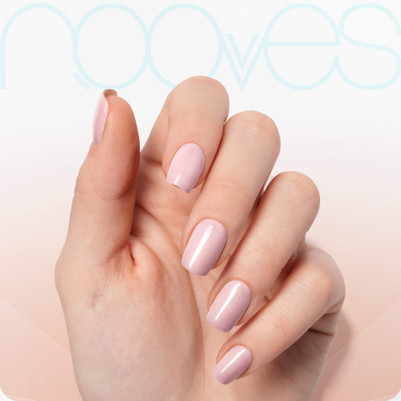 Folhas de Gel - Pale Pink - Nooves Nails 