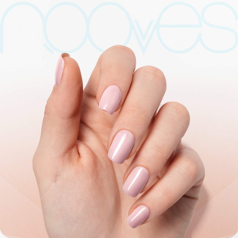 Láminas de Gel - Pale Pink - Nooves Nails