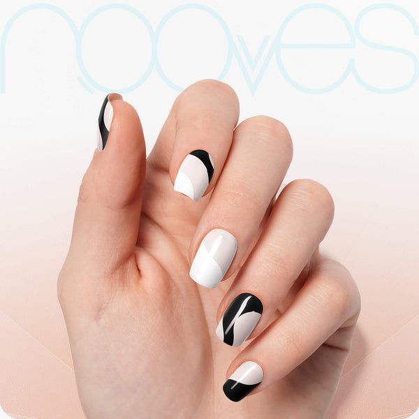 Gel Sheets - White Cow - Nooves Nails