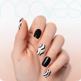 Folhas de Gel - Bold Zebra - Nooves Nails 