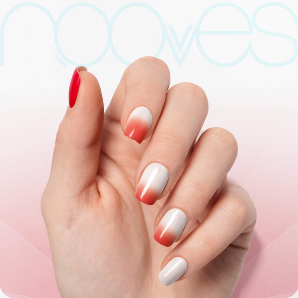 Folhas de Gel - Cherry Blossom - Mudança de cor! -Noves Unhas 