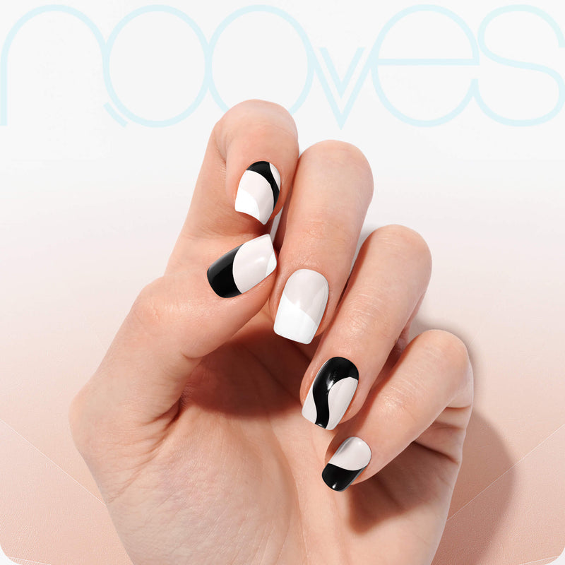 Gel Sheets - White Cow - Nooves Nails