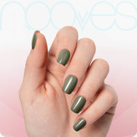 Ver detalle Láminas de Gel - Olive Green - Nooves Nails 3