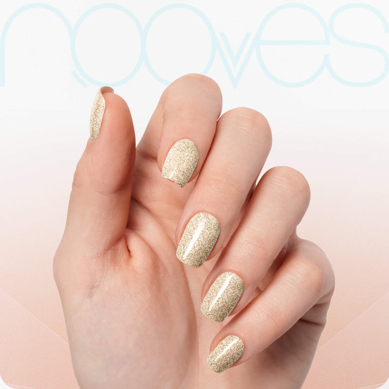 Gel Sheets - Shiny Gold - Nooves Nails